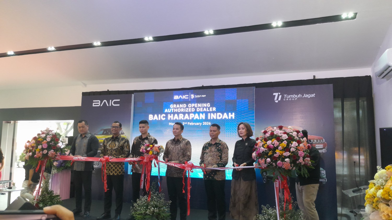 Gebrakan BAIC Awal Tahun, Dealer Harapan Indah Jadi Basis Baru di Greater Jakarta