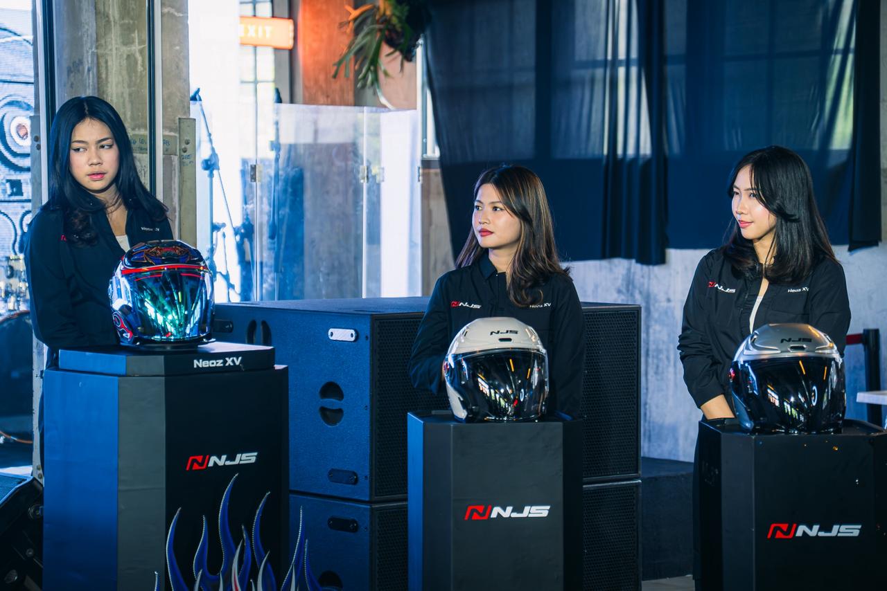 NJS Luncurkan Helm Open Face Baru Berdesain Keren, Harga Cuma Segini