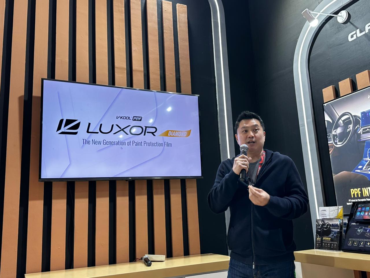 V-KOOL Luncurkan PPF Luxor Diamond Teknologi Tetrashield, Ikatan Ganda Bikin Cat Mobil Anti-Luka