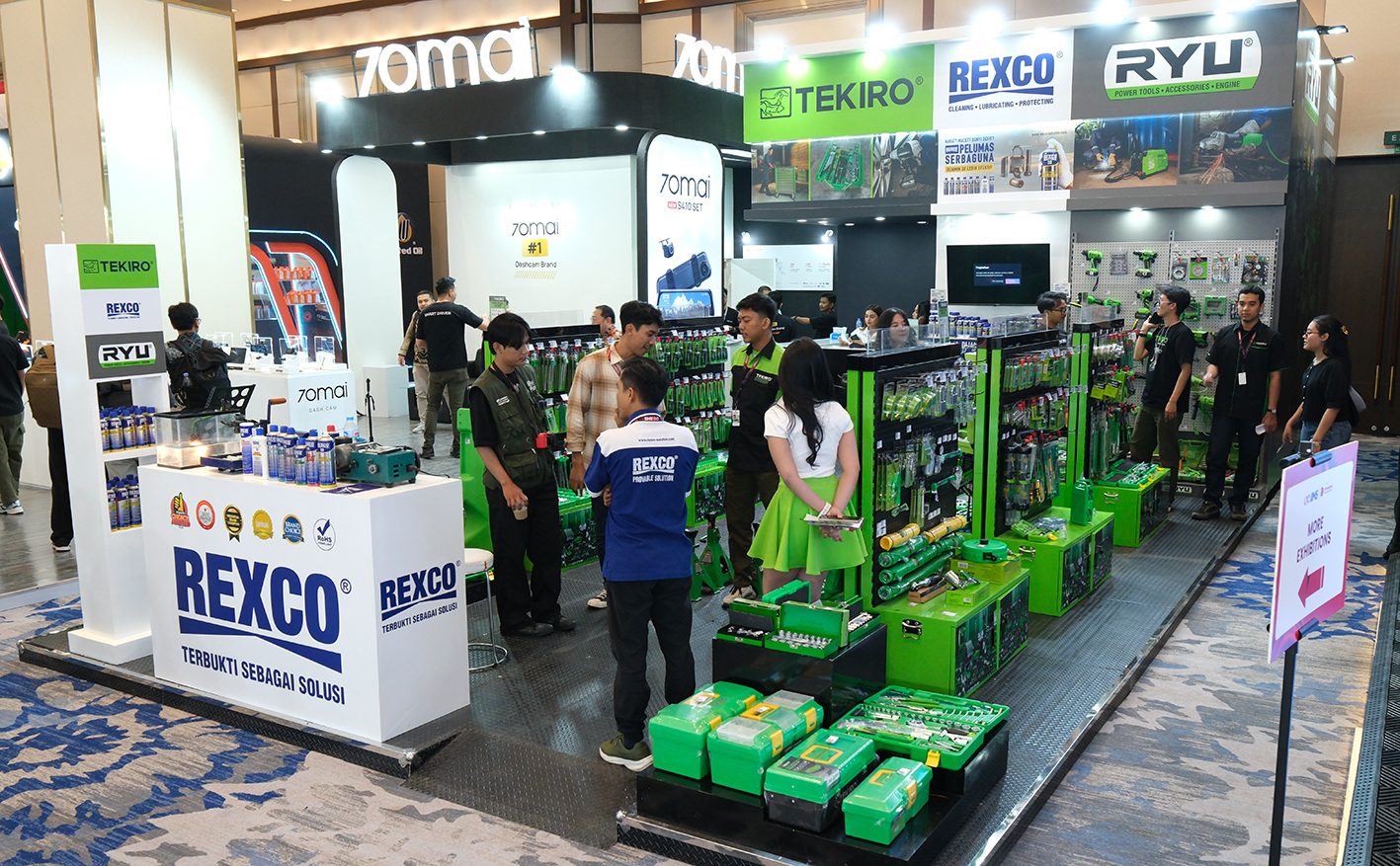 Tekiro Hadir di IIMS 2026, Beli Kunci-kunci Langsung Dapat Helm