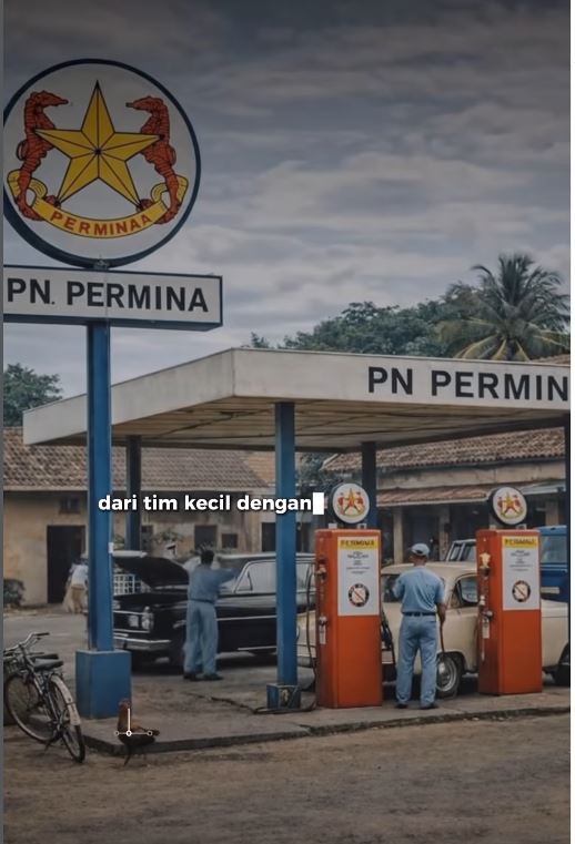 Kangen Masa Itu, Pertamina Awal Masih Bernama Permina Dengan Logo Kuda Laut Kembar