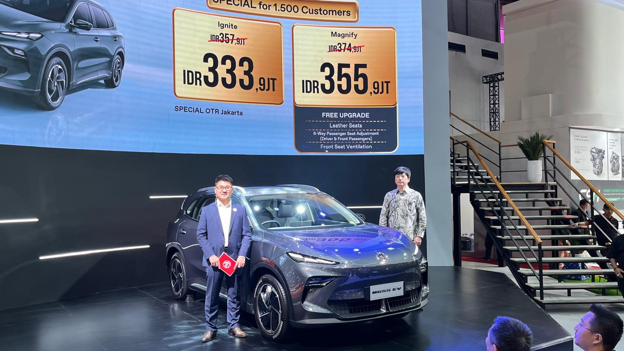 MGS5 EV Dijual Mulai Rp 333,9 Juta di IIMS 2026, Ini Syaratnya