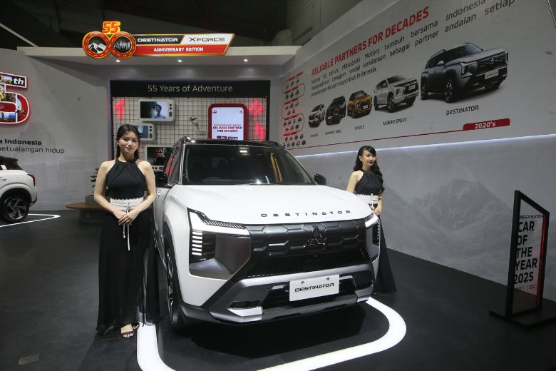 Rayakan Anniversary ke-55, Mitsubishi Hadir di IIMS dengan Destinator dan XForce Edisi Spesial