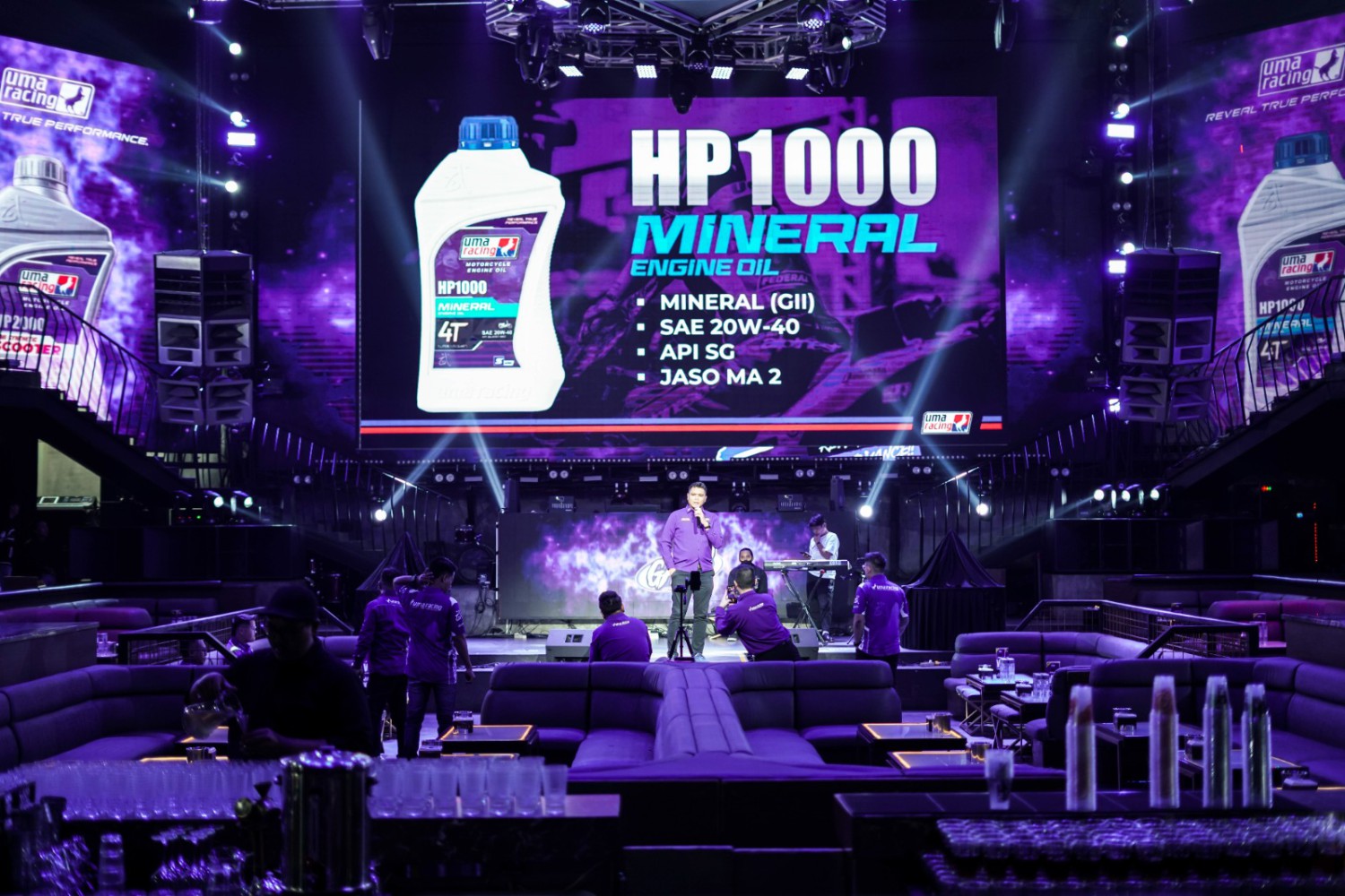 UMA Racing Luncurkan Pelumas High-Performance, Oli Motor Berteknologi Anti-Back Sludge