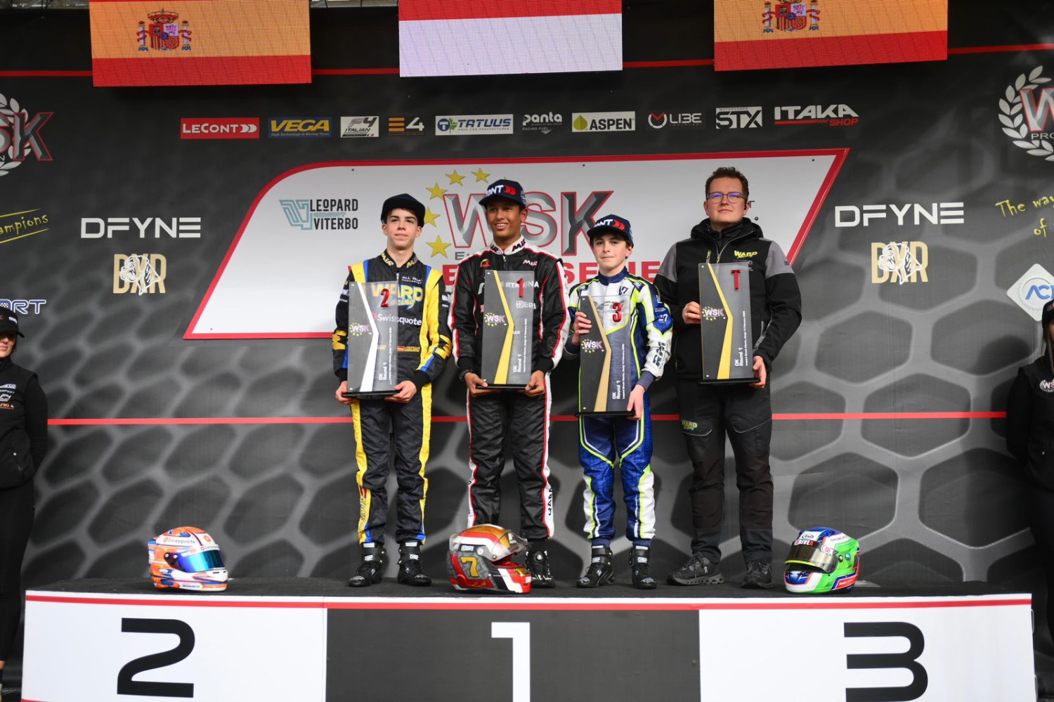 Sejarah Tercipta, Qarrar Firhand Dominasi WSK Euro Series Italia, Siap Menuju F4 British