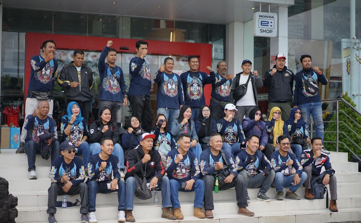 Honda, Seru! Ratusan Bikers Honda PCX Tumpah Ruah Padati Anniversary ke-12 HPCI Yogyakarta