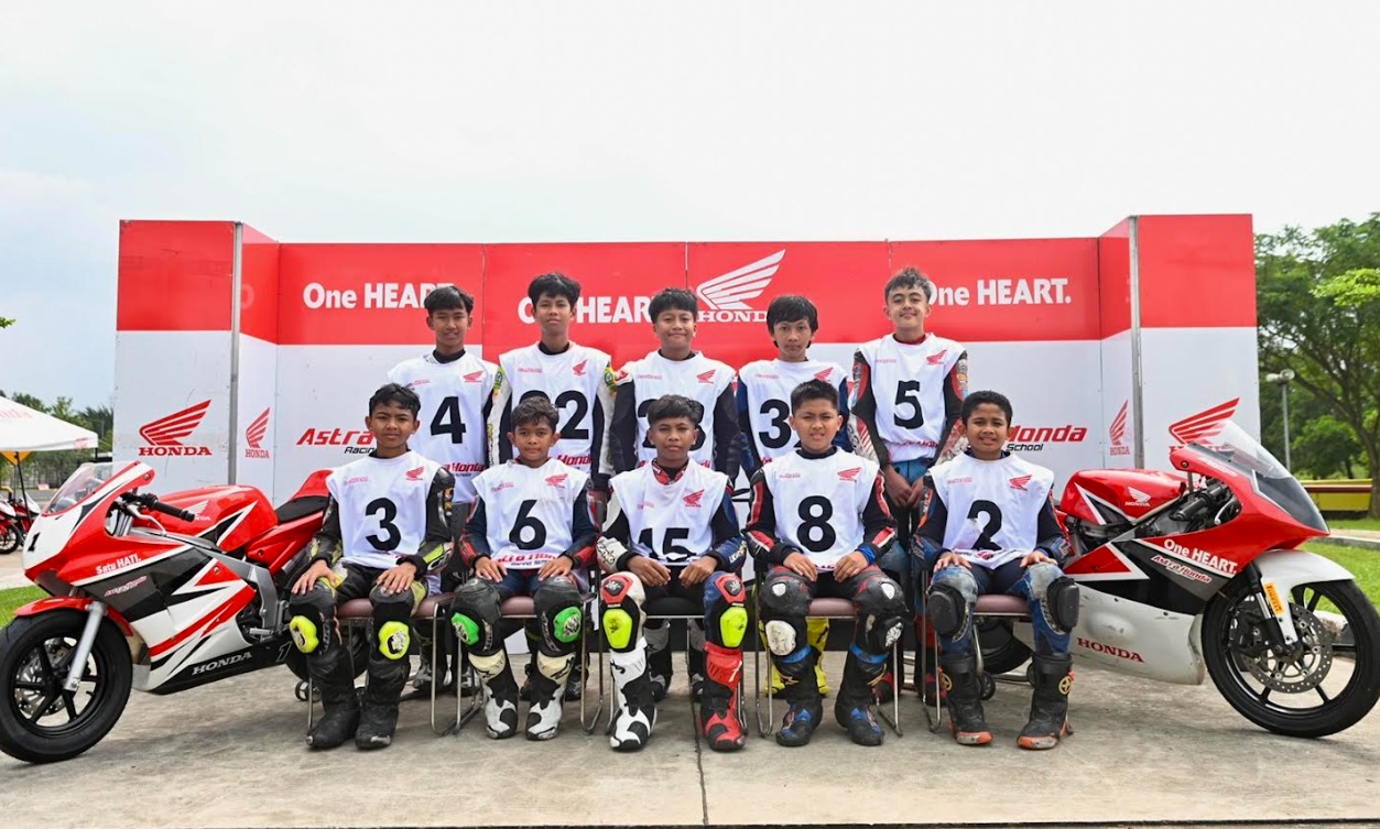 Honda, Selamat! AHM Umumkan 10 Pembalap Terpilih di Astra Honda Racing School 2026