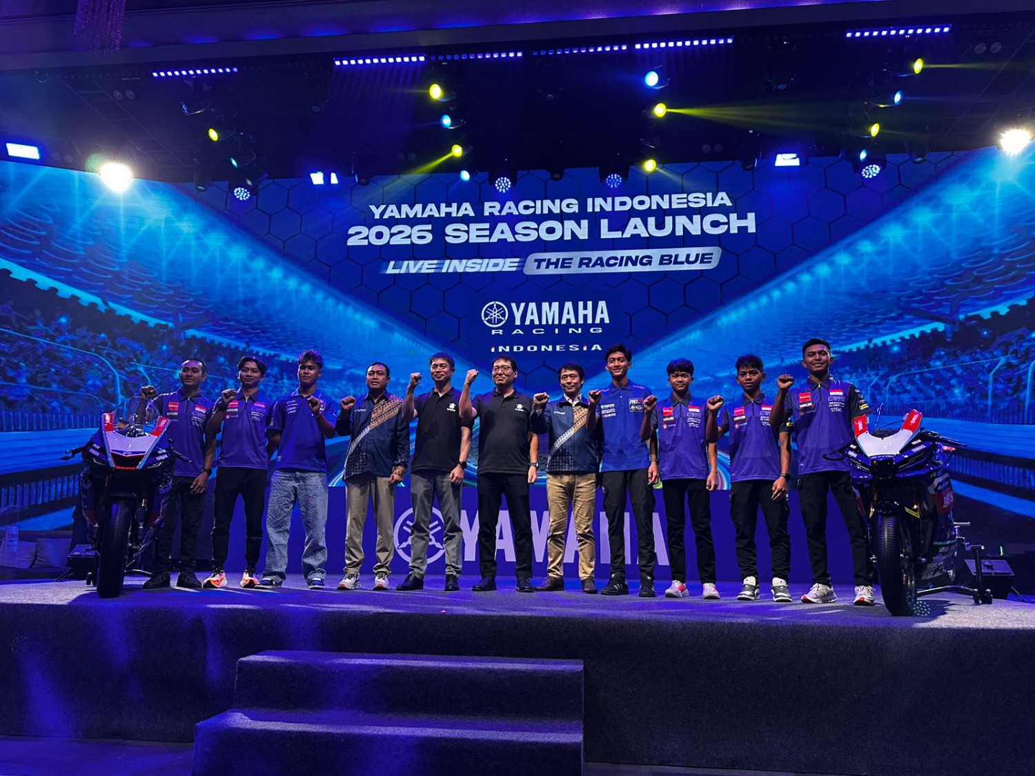 Yamaha Racing Indonesia Umumkan Tujuh Pembalap Yang Siap Harumkan Indonesia