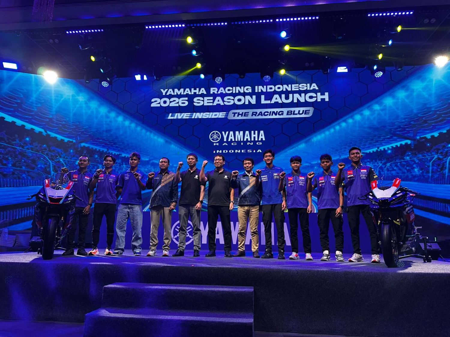 Yamaha, Yamaha Racing Indonesia Umumkan Tujuh Pembalap Yang Siap Harumkan Indonesia
