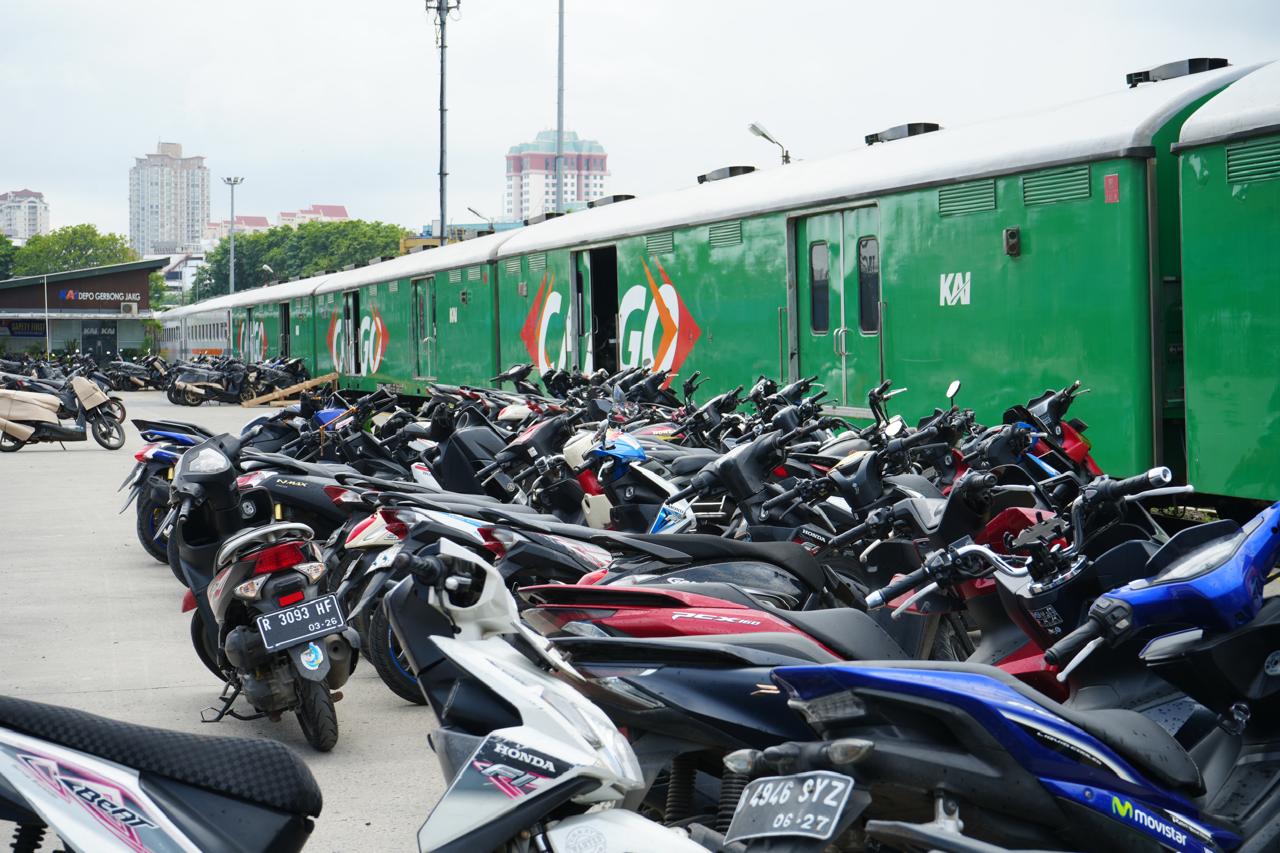 Angkutan Motor Gratis Naik Kereta Api Dibuka Hari Ini, Catat Syaratnya