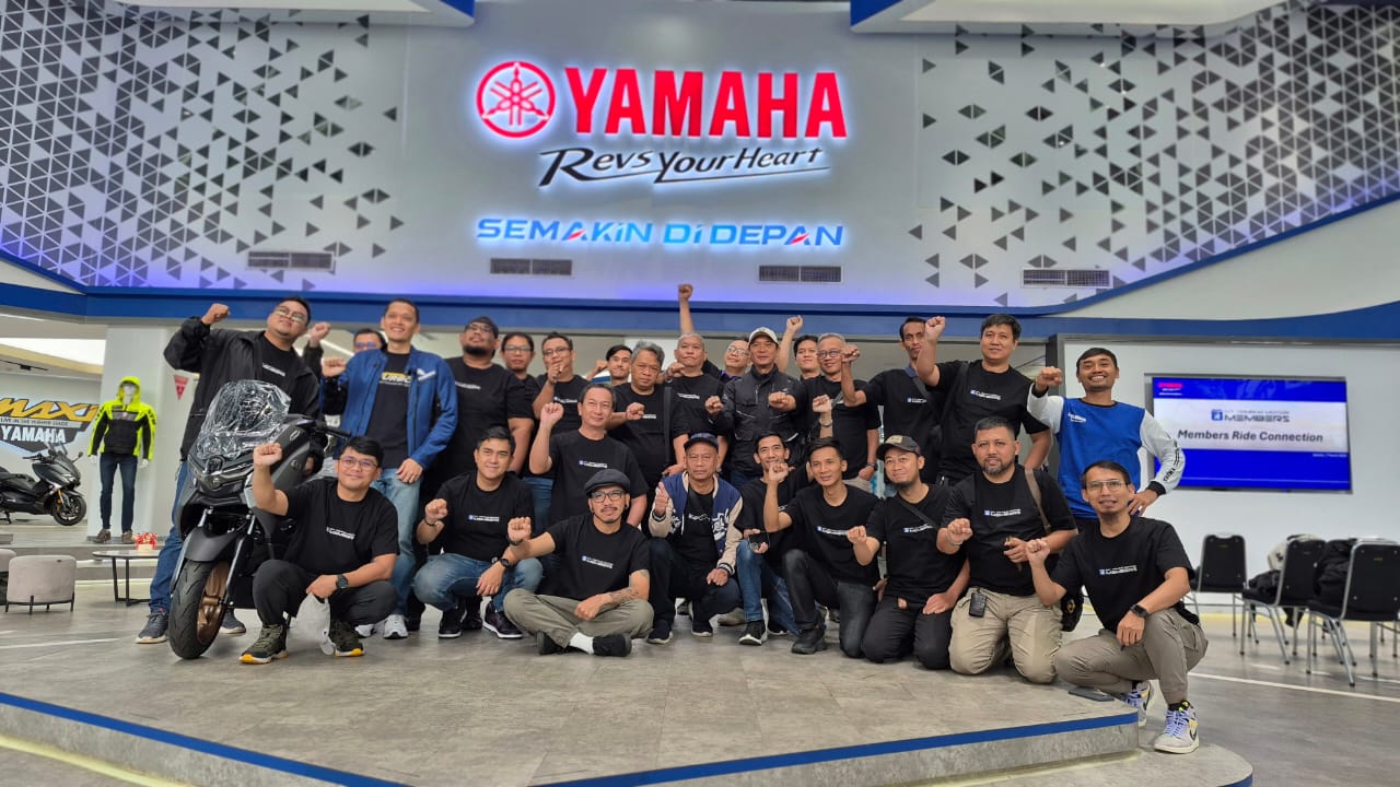Yamaha Ajak Konsumen Riding Bareng di Jakarta, Member Sampai 2,8 Juta!