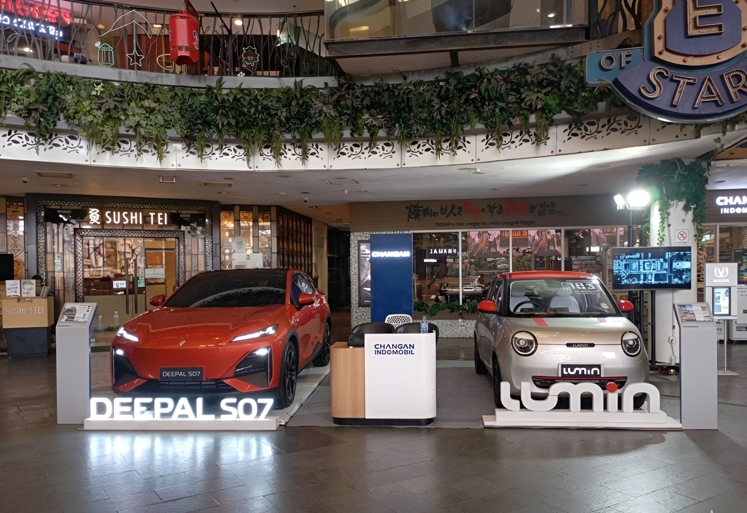 EV Changan Serbu Mal Besar Indonesia, dari Lumin Sampai Deepal S07 Ikut Dipamerkan