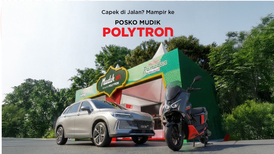 Pertama Kali, Polytron Hadirkan Posko Mudik, Ini Fasilitas Yang Disediakan
