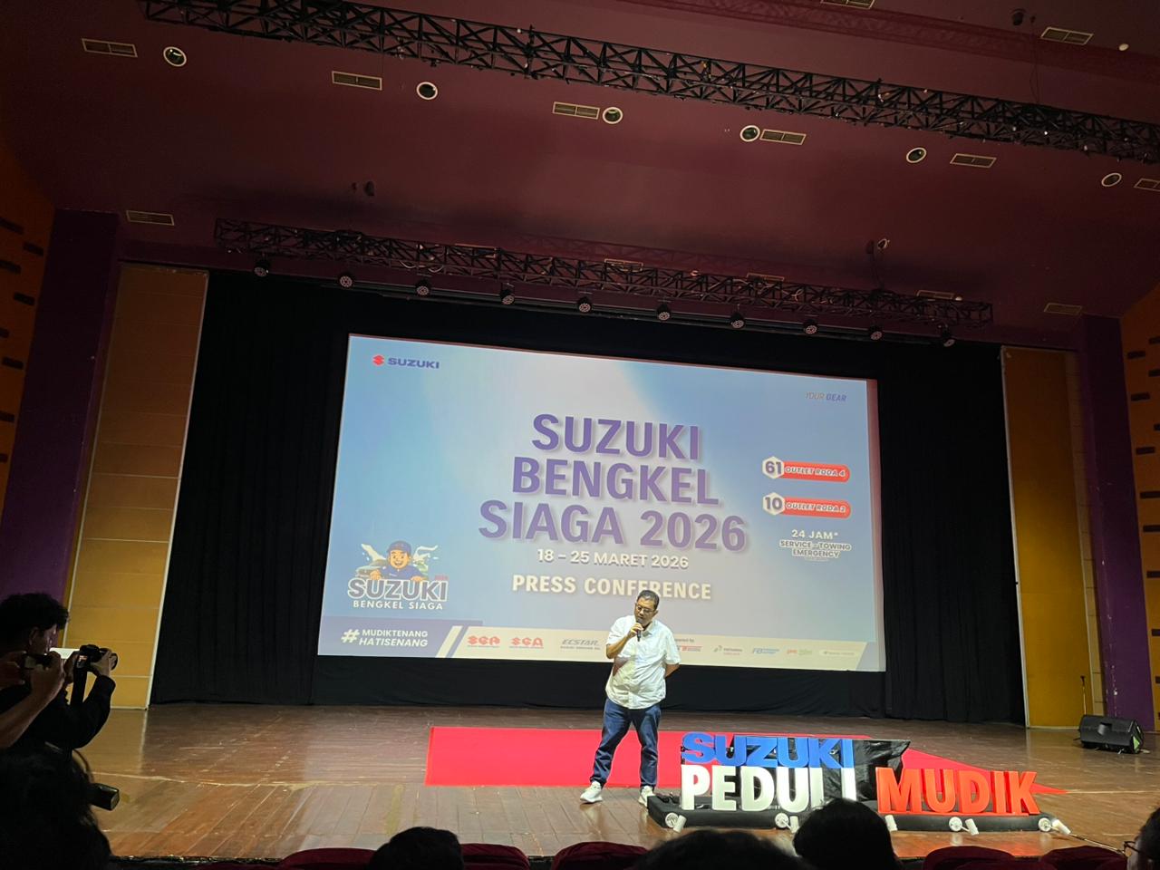 Arus Mudik Diperkirakan Membludak, Suzuki Siapkan Bengkel Siaga 2026 di Jalur Strategis