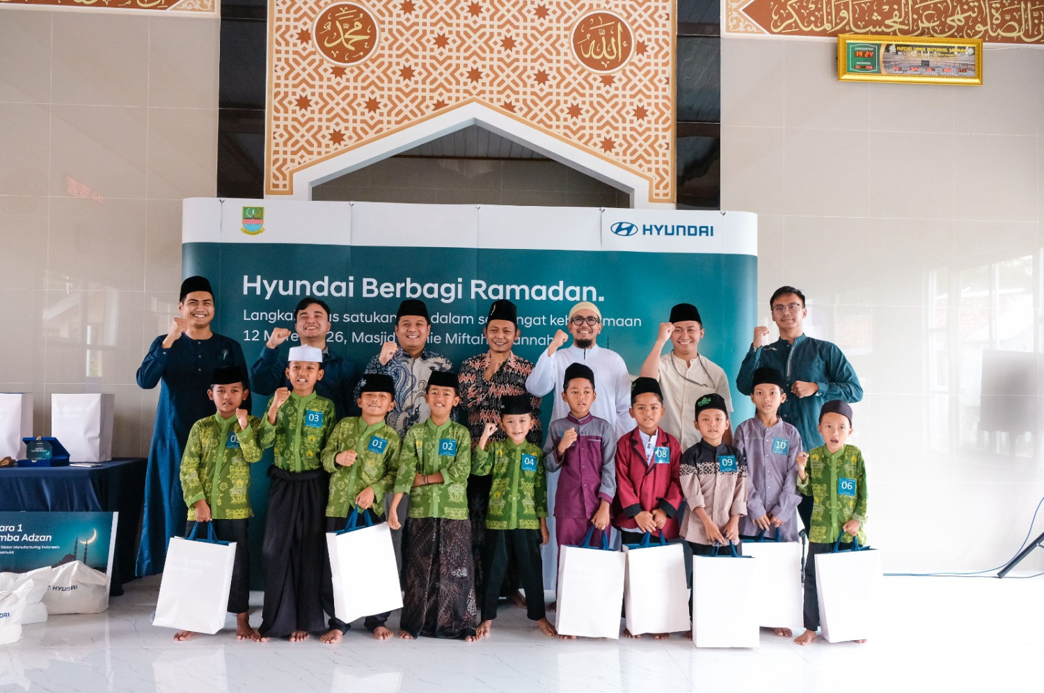 Hyundai, Hyundai Gelar Kegiatan Berbagi Ramadhan di Bekasi, Ada Lomba Adzan hingga Pembagian Sembako