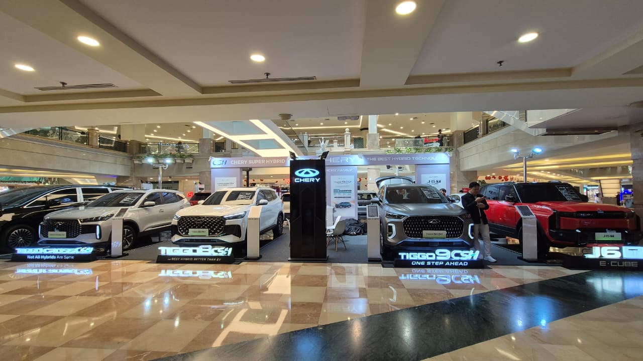 Test Drive, Pameran Chery di Mall Jakarta, Pengunjung Bisa Test Drive dan Dapat Promo Menarik