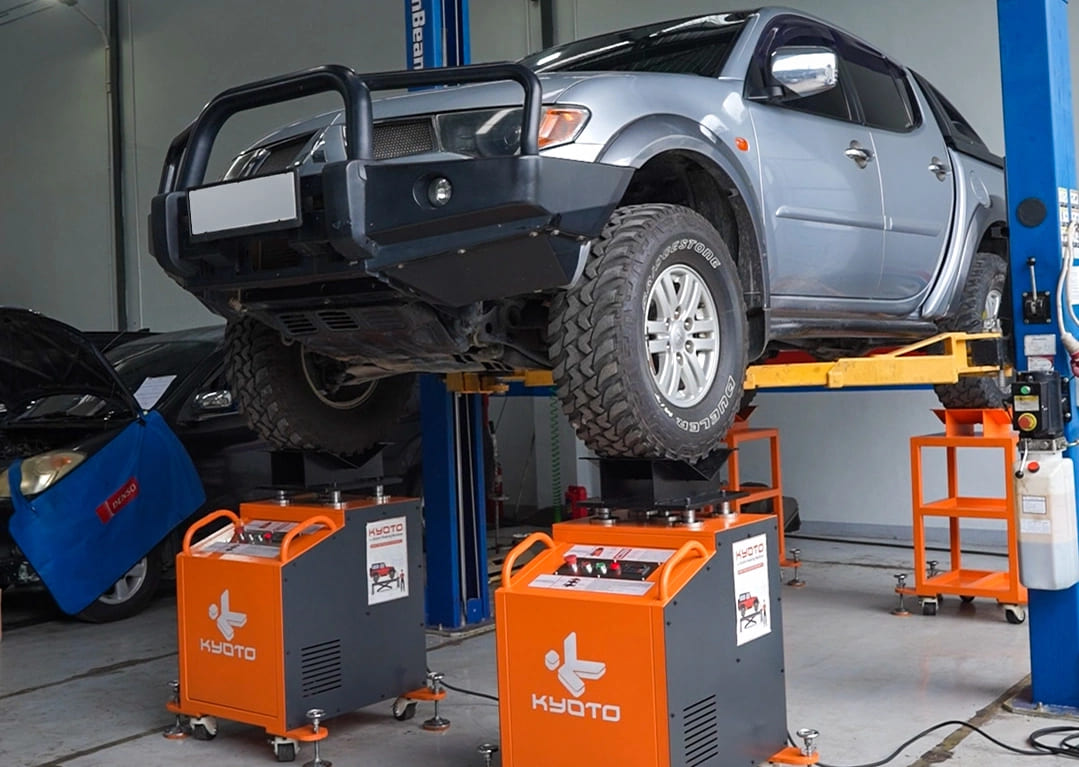 Cek Kondisi Kaki-kaki Pakai Kyoto Shaking Machine, Tersedia di Sini