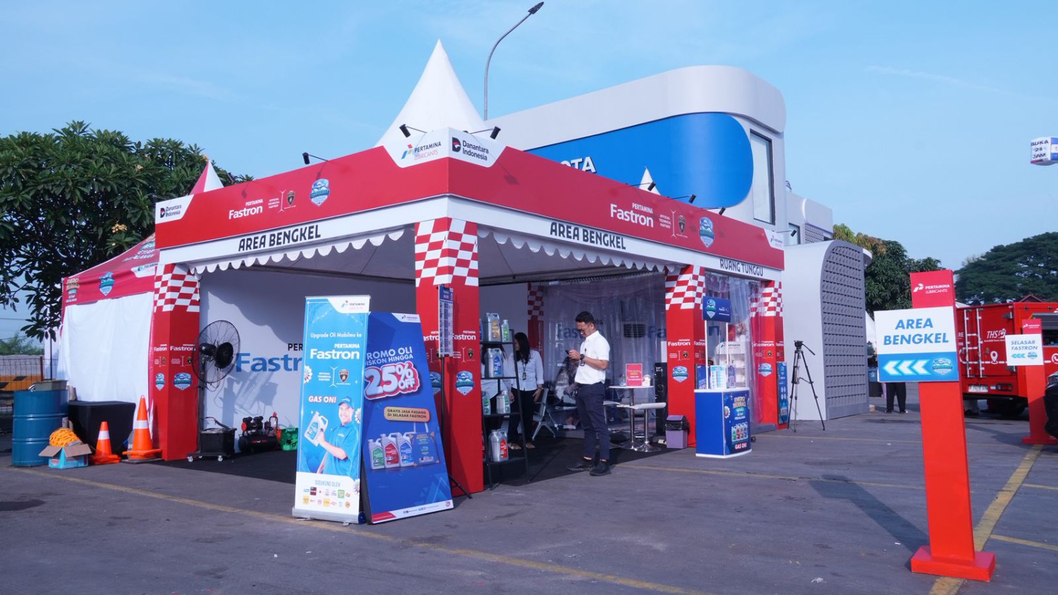 Pertamina Lubricant Hadirkan 10 Titik Selasar Fastron Selama Musim Mudik Lebaran