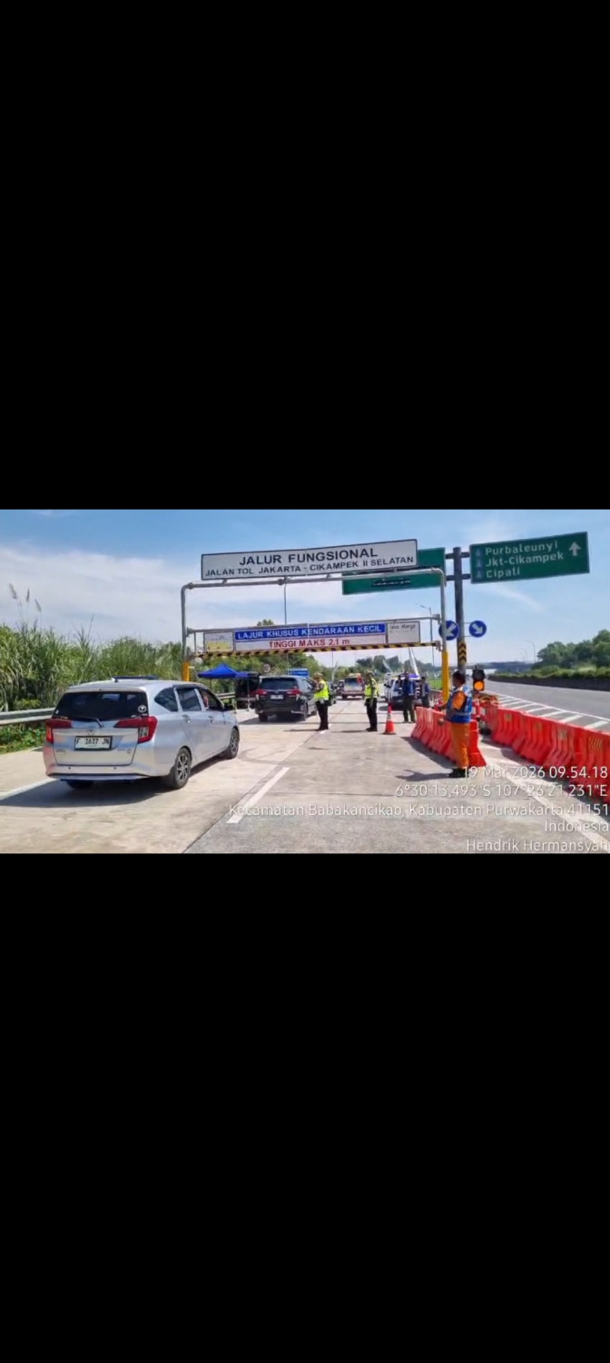 Resmi Dibuka, Jalur Fungsional Ini Jadi Penyelamat saat Japek Arah Jakarta Mampet