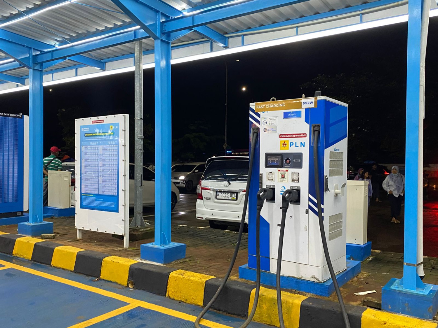 Lewat Tol Trans Jawa Naik Mobil Listrik? Cek Nih SPKLU KM 343 A