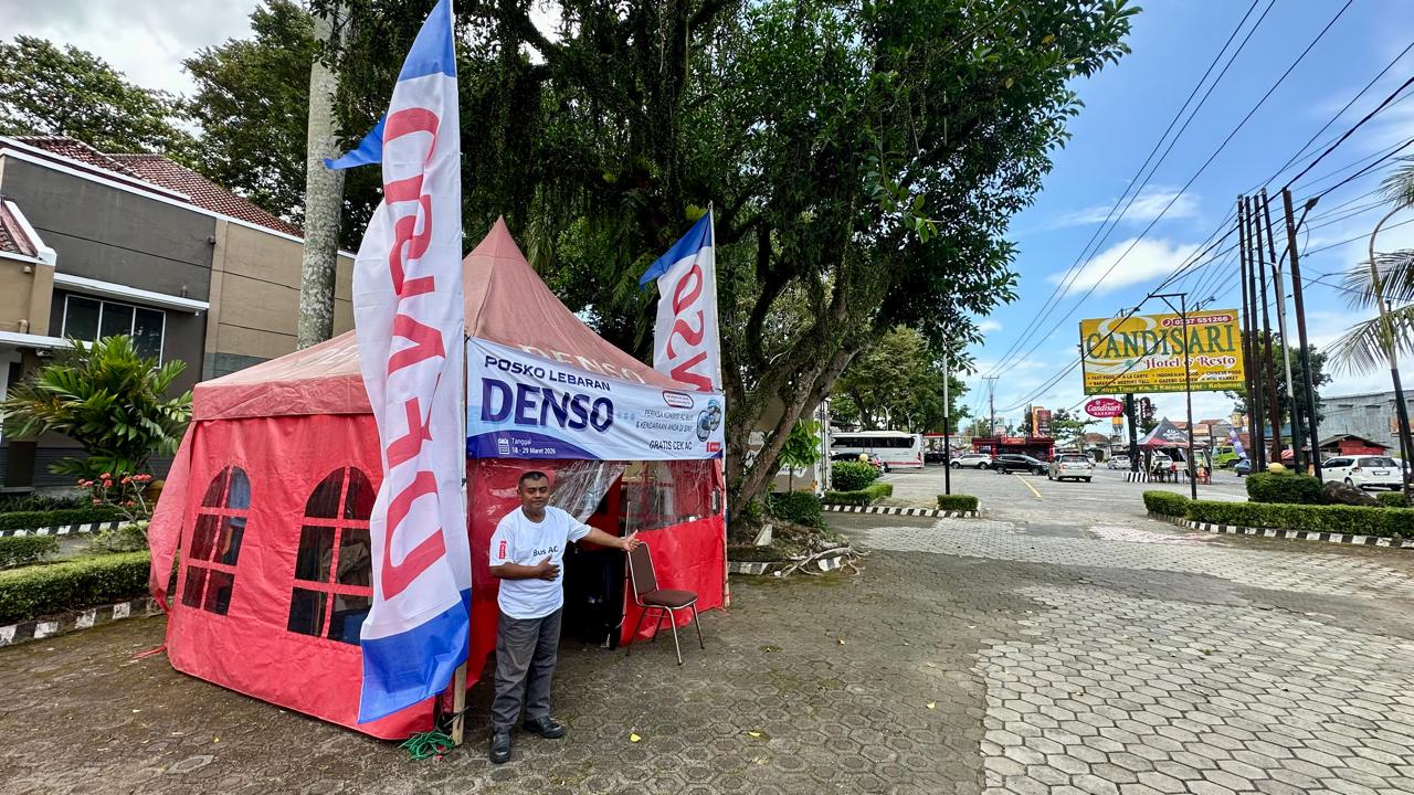 Denso Hadir di Jalur Mudik Lebaran 2026, Layanan Cek AC Gratis 24 Jam