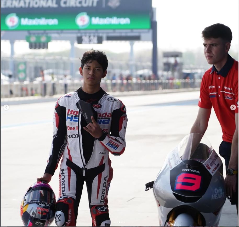 Veda Ega Start Dari Barisan Depan Moto3 Amerika 2026, Peluang Podium Ada di Depan Mata