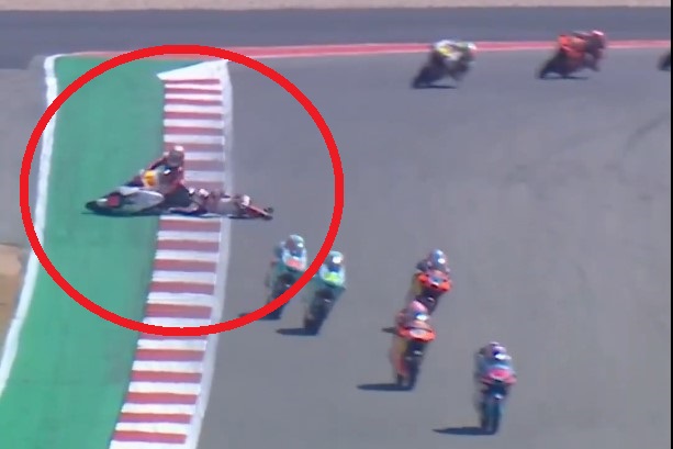 Tragedi Highside Keras Veda Ega Pratama di Moto3 Amerika 2026, Kronologinya Begini