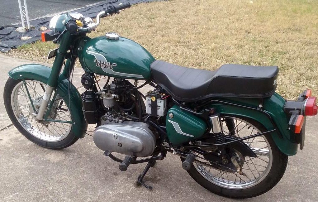 Motor Super Irit BBM! Royal Enfield Ini Minumnya Solar, Isi 1 Liter Bisa Tempuh 80 Km