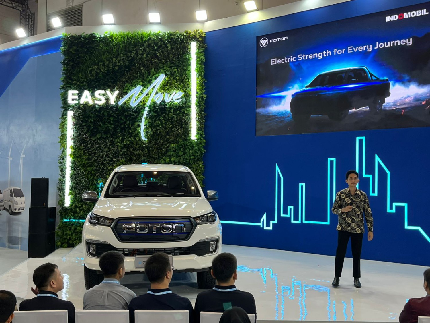 Foton Kenalkan Double Cabin Listrik eTUNLAND, Segini Harganya