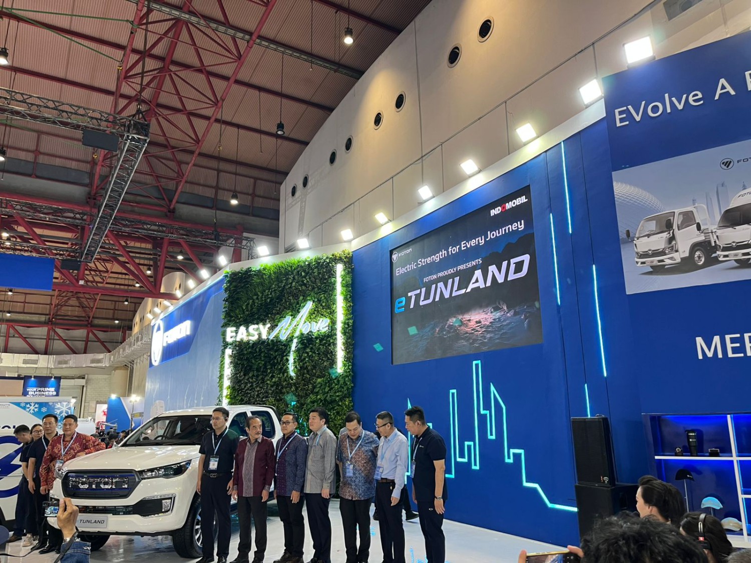 Foton Kenalkan Double Cabin Listrik eTUNLAND, Segini Harganya