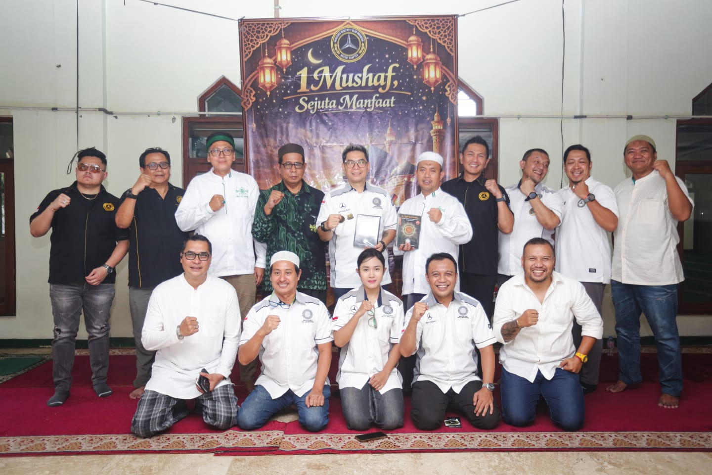 MB W211 CI Gelar Acara 1 Mushaf Sejuta Manfaat, Bagikan 1.211 Al-Quran