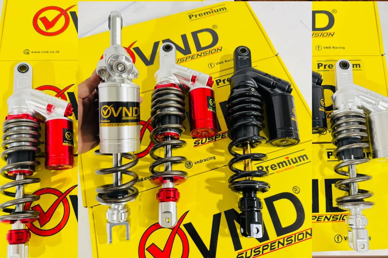 VND Racing Rilis Sokbreaker AK 111, Solusi Anti Coak Body untuk Mio dan Vario 125