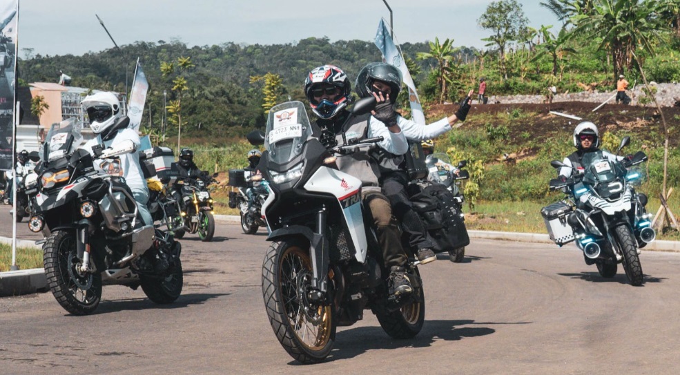 Libas Trek Bandung-Bandungan, IMBI x Honda Big Bike Jateng Dimanja Fasilitas Khusus Moge