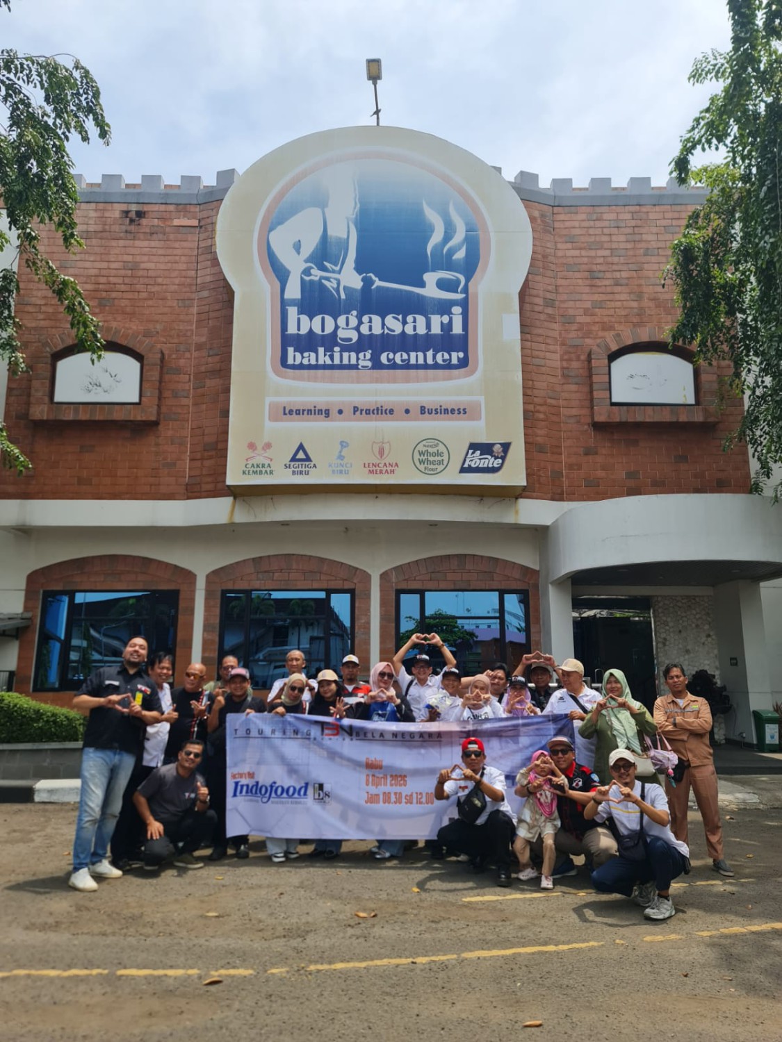 Touring Bela Negara Jalan-jalan Lagi, Mampir ke Pabrik Bogasari Jakarta Utara