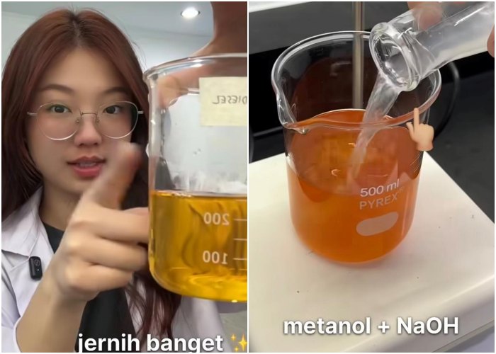 Peneliti Perempuan Ungkap Cara Ubah Minyak Jelantah Jadi Biosolar