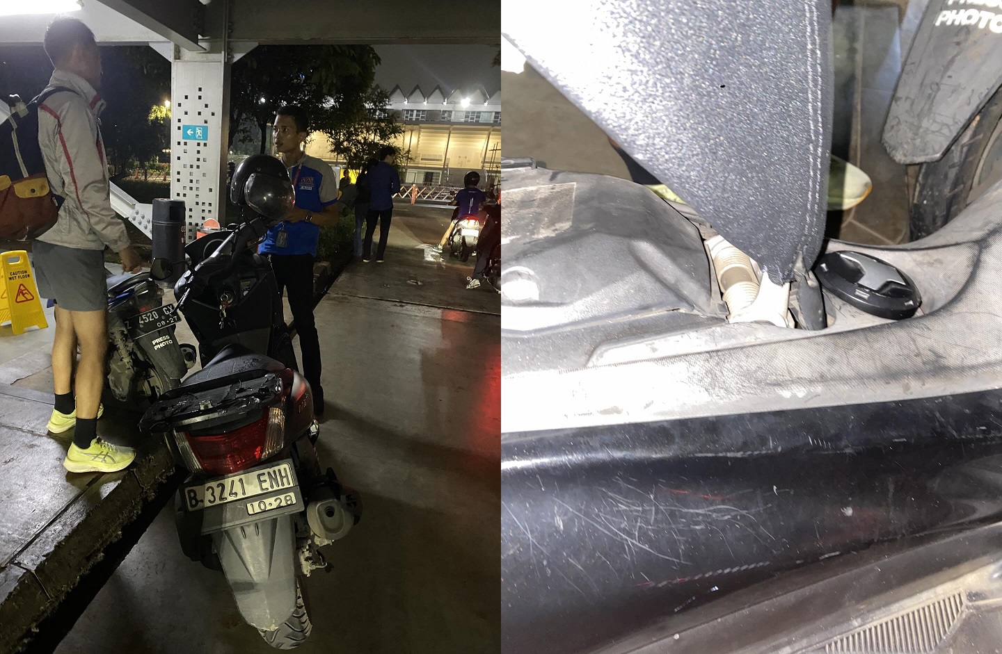 Yamaha, Helm Pemilik Yamaha NMAX Lenyap di Parkiran GBK, Operator Parkir Lepas Tangan Bisa Dipidana