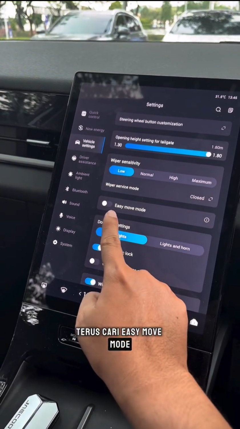 Jaecoo J5 EV Punya Fitur Parkir Paralel, Begini Cara Mengaktifkannya
