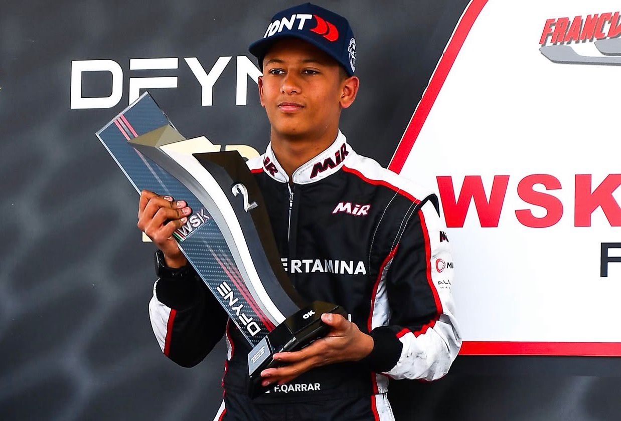 Qarrar Firhand Selangkah Lagi Rengkuh Juara Umum WSK Euro Series 2026
