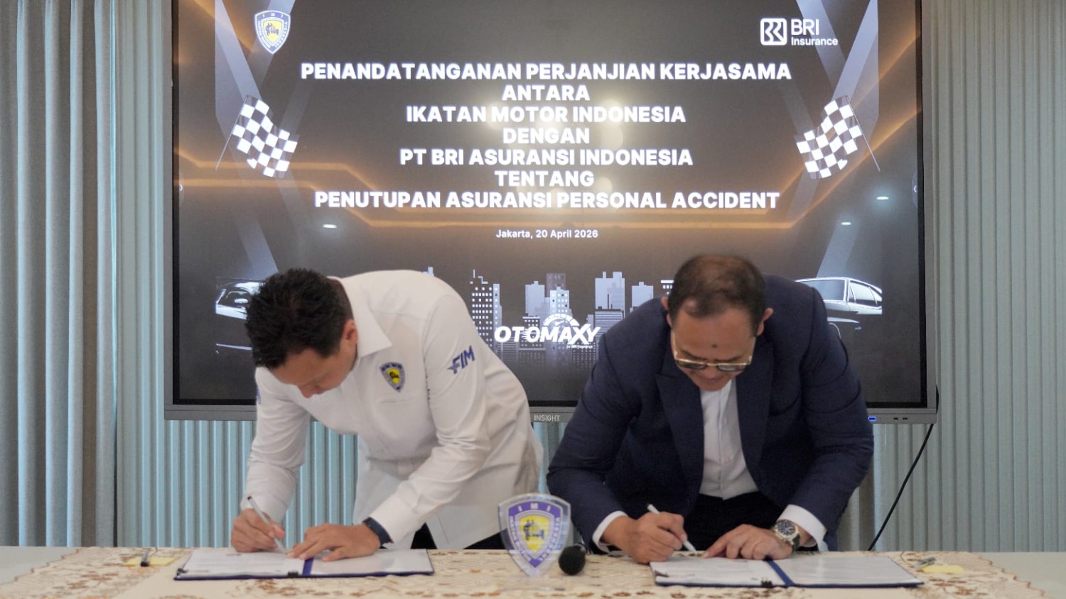 BRI Insurance Resmi Gandeng IMI, 30 Ribu Anggota Dapat Asuransi Kecelakaan Diri