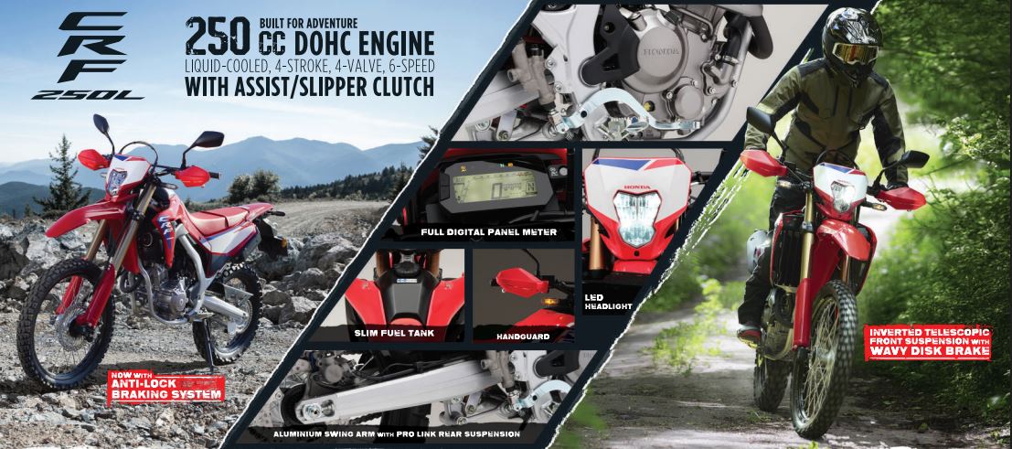 Pilihan Motor Dual Purpose Powerful, Cek Harga Honda CRF250L April 2026