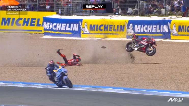 MotoGP, Alex Marquez, Marc Marquez, Hasil MotoGP Spanyol 2026, Alex Marquez Menang Marc Tumbang, Rekor Bezzecchi Terhenti