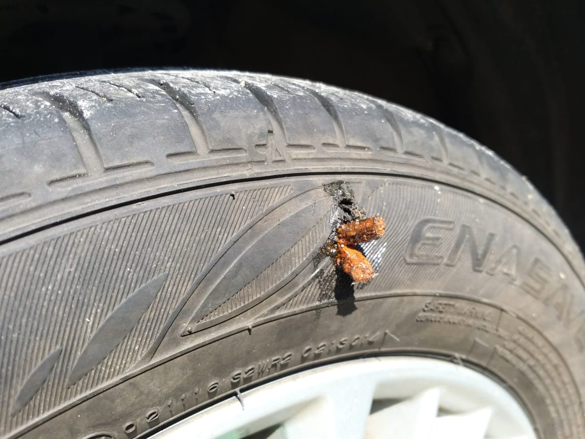 Wajib Tahu, Percuma Tambal Ban Mobil yang Bocor di Bagian Samping