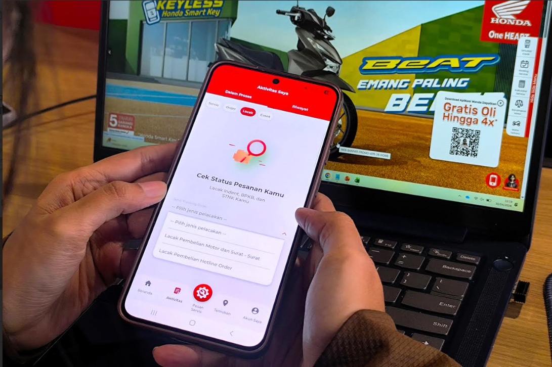 Fitur Tracking Dokumen,  Bikin Lega Konsumen Baru Motor Honda