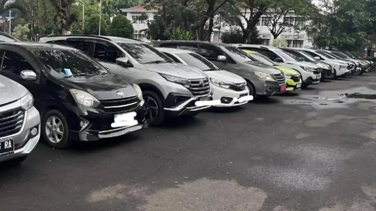 Ratusan Motor dan Mobil ASN Terjaring Razia di Puspemkot Serang, 51 Unit Terbukti Bermasalah