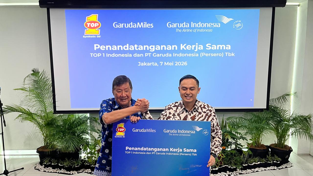 TOP 1 Kerja Sama dengan Garuda Indonesia, Servis Kendaraan Kini Dapat Keuntungan
