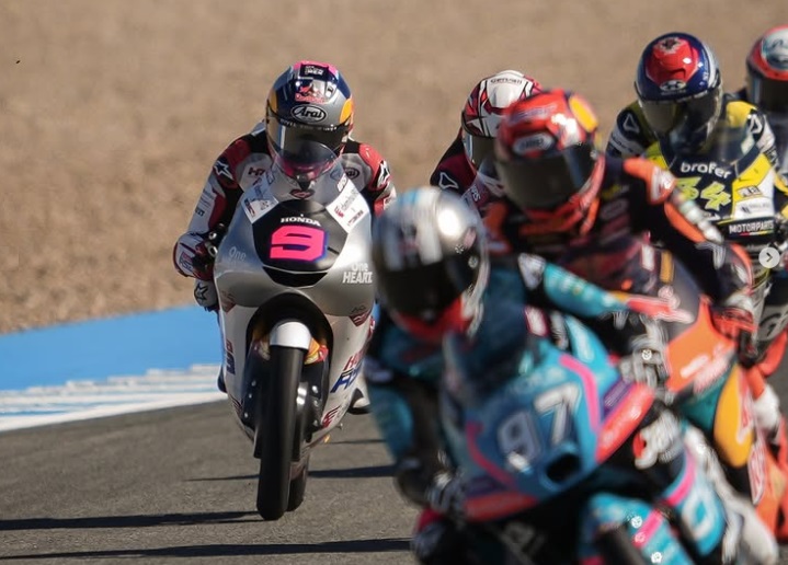 Start Posisi Enam Moto3, Veda Ega Kirim Sinyal Bahaya bagi Lawan di Sirkuit Le Mans