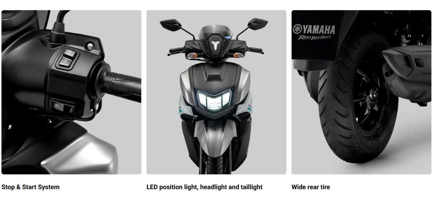 Cuma Butuh 1,4 L Bensin buat Tempuh 100 Km, Versi Baru Skutik Hybrid Yamaha Meluncur