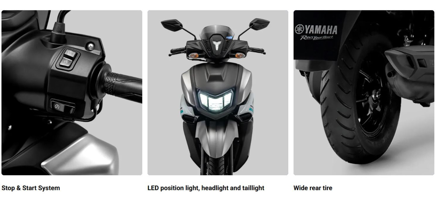 Cuma Butuh 1,4 L Bensin buat Tempuh 100 Km, Versi Baru Skutik Hybrid Yamaha Meluncur