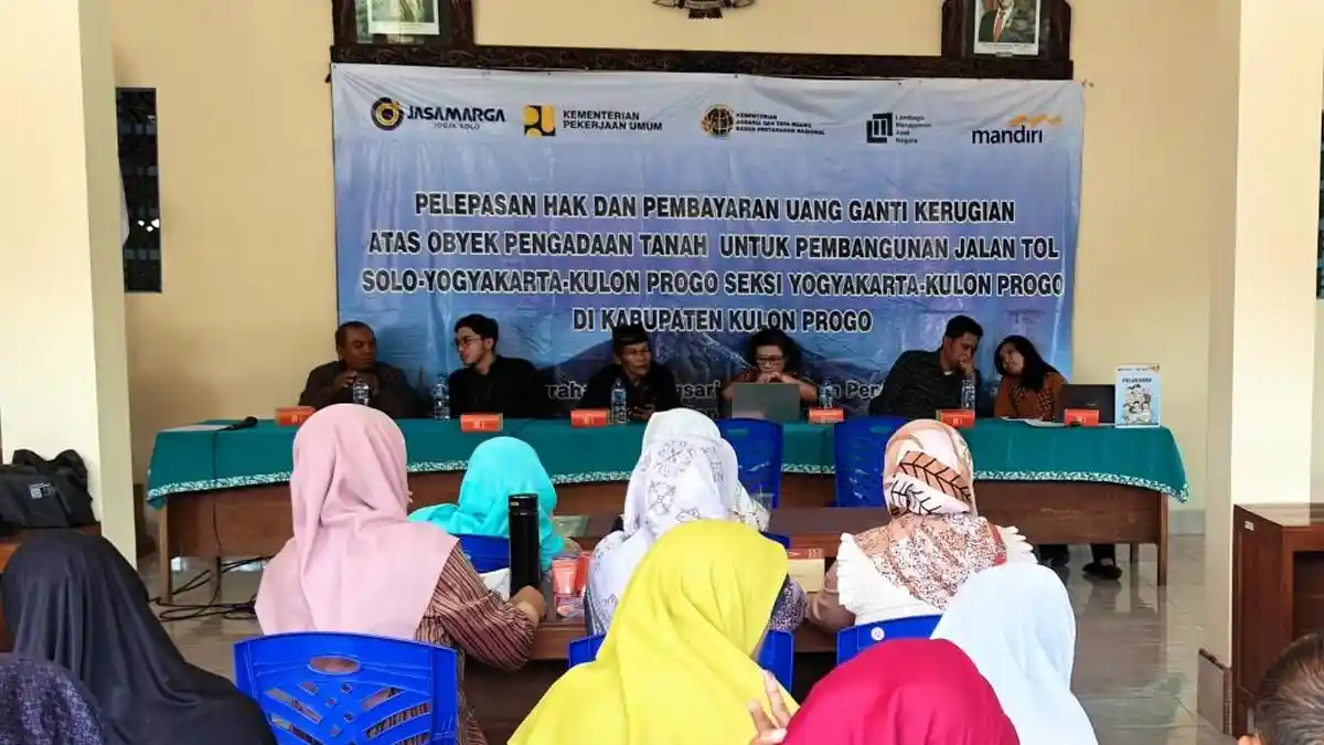Warga 4 Kelurahan di Kulon Progo Siap Kaya Raya Dadakan, Mei 2026 UGR Ratusan Miliar Tol Jogja-YIA Cair