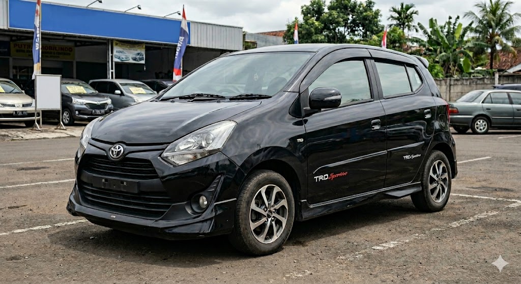 Menggiurkan, Mobil Bekas Toyota Agya 2016 Cuma Segini Jelang Idul Adha